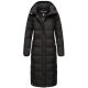 Navahoo Isalie Damen lange Winterjacke gesteppt Schwarz-Gr.XL