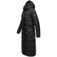 Navahoo Isalie Damen lange Winterjacke gesteppt Schwarz-Gr.XL