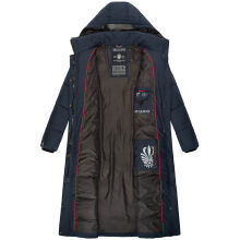 Navahoo Isalie ladies long winter jacket quilted Navy-Gr.M