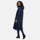 Navahoo Isalie ladies long winter jacket quilted Navy-Gr.XL