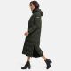 Navahoo Isalie ladies long winter jacket quilted Dark-Olive-Gr.XS