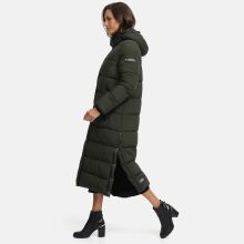 Navahoo Isalie Damen lange Winterjacke gesteppt Dark-Olive-Gr.L