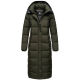 Navahoo Isalie Damen lange Winterjacke gesteppt Dark-Olive-Gr.L