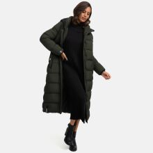 Navahoo Isalie Damen lange Winterjacke gesteppt...