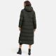 Navahoo Isalie ladies long winter jacket quilted Dark-Olive-Gr.XL