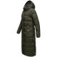 Navahoo Isalie ladies long winter jacket quilted Dark-Olive-Gr.XL