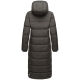 Navahoo Isalie Damen lange Winterjacke gesteppt Anthrazit-Gr.L