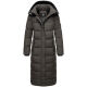 Navahoo Isalie Damen lange Winterjacke gesteppt Anthrazit-Gr.XL