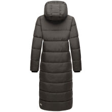 Navahoo Isalie ladies long winter jacket quilted Anthrazit-Gr.XXL