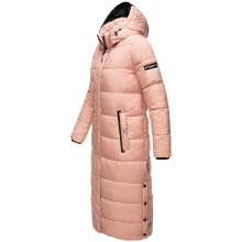 Navahoo Isalie Damen lange Winterjacke gesteppt Rosa-Gr.XS