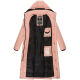 Navahoo Isalie Damen lange Winterjacke gesteppt Rosa-Gr.XS
