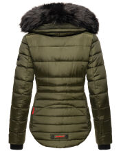 Marikoo Ladies Winterjacket Lotusblüte Olive Größe M - Gr. 38