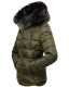 Marikoo Ladies Winterjacket Lotusblüte Olive Größe M - Gr. 38