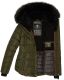 Marikoo Ladies Winterjacket Lotusblüte Olive Größe M - Gr. 38