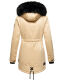 Navahoo Luluna Princess Damen Kunstfell Winterjacke Beige Größe XS - Gr. 34