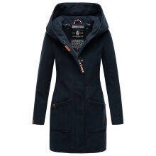 Marikoo Maikoo Damen Trenchcoat Wintermantel Dark Navy Größe M - Gr. 38