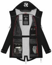 Marikoo Ulissaa Damen Softshell Jacke Schwarz-Gr.XS