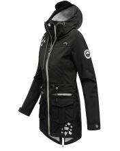 Marikoo Ulissaa Damen Softshell Jacke Schwarz-Gr.XL