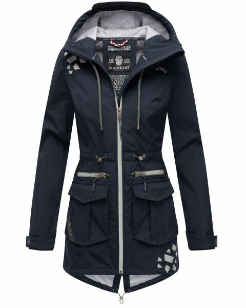 Marikoo Ulissaa Damen Softshell Jacke Navy-Gr.XS