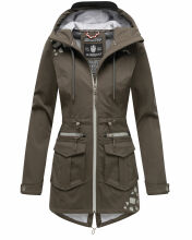 Marikoo Ulissaa Damen Softshell Jacke Anthrazit-Gr.XXL