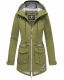 Marikoo Ulissaa Damen Softshell Jacke Olive-Gr.XL