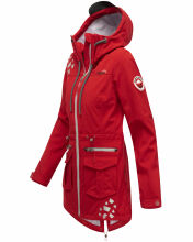 Marikoo Ulissaa Damen Softshell Jacke Rot-Gr.XS