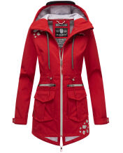 Marikoo Ulissaa Damen Softshell Jacke Rot-Gr.XXL