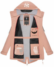 Marikoo Ulissaa Damen Softshell Jacke Rosa-Gr.XL