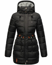 Navahoo Daliee Damen Winter Steppjacke B876 Schwarz Größe XL - Gr. 42