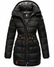 Navahoo Daliee Damen Winter Steppjacke B876 Schwarz Größe XXL - Gr. 44