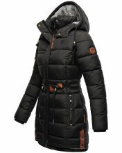 Navahoo Daliee Damen Winter Steppjacke B876 Schwarz Größe XXL - Gr. 44