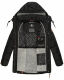 Navahoo Daliee Damen Winter Steppjacke B876 Schwarz Größe XXL - Gr. 44