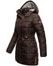 Navahoo Daliee Damen Winter Steppjacke B876 Schoko Größe XS - Gr. 34