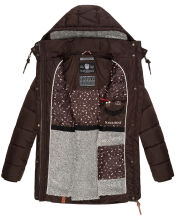 Navahoo Daliee Damen Winter Steppjacke B876 Schoko Größe XS - Gr. 34