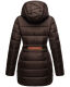 Navahoo Daliee Damen Winter Steppjacke B876 Schoko Größe XS - Gr. 34