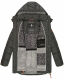 Navahoo Daliee Damen Winter Steppjacke B876 Anthrazit Größe XS - Gr. 34