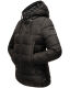 Navahoo Renesmee Damen Winter Steppjacke mit Kapuze Schwarz-Gr.XS