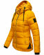 Navahoo Renesmee ladies winter hooded quilted jacket Gelb-Gr.XS