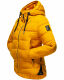 Navahoo Renesmee ladies winter hooded quilted jacket Gelb-Gr.XS
