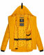 Navahoo Renesmee ladies winter hooded quilted jacket Gelb-Gr.XS