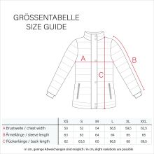Navahoo Renesmee ladies winter hooded quilted jacket Gelb-Gr.S