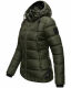 Navahoo Renesmee Damen Winter Steppjacke mit Kapuze Olive-Gr.XS