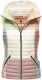 Navahoo Shadaa Multikulti ladies vest sleeveless quilted vest Pastel-Gr.XS