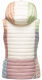 Navahoo Shadaa Multikulti Damen Weste ärmellose Steppweste Pastel-Gr.XL