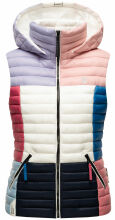 Navahoo Shadaa Multikulti ladies vest sleeveless quilted vest Dark1-Gr.XS