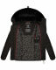 Marikoo Qesraa Damen Winterjacke B884 Schwarz Größe XS - Gr. 34