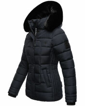 Marikoo Qesraa Damen Winterjacke B884 Navy Größe XS - Gr. 34