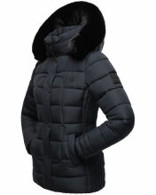 Marikoo Qesraa Damen Winterjacke B884 Navy Größe XS - Gr. 34