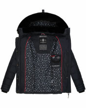Marikoo Qesraa Damen Winterjacke B884 Navy Größe XS - Gr. 34