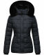 Marikoo Qesraa Damen Winterjacke B884 Navy Größe XS - Gr. 34
